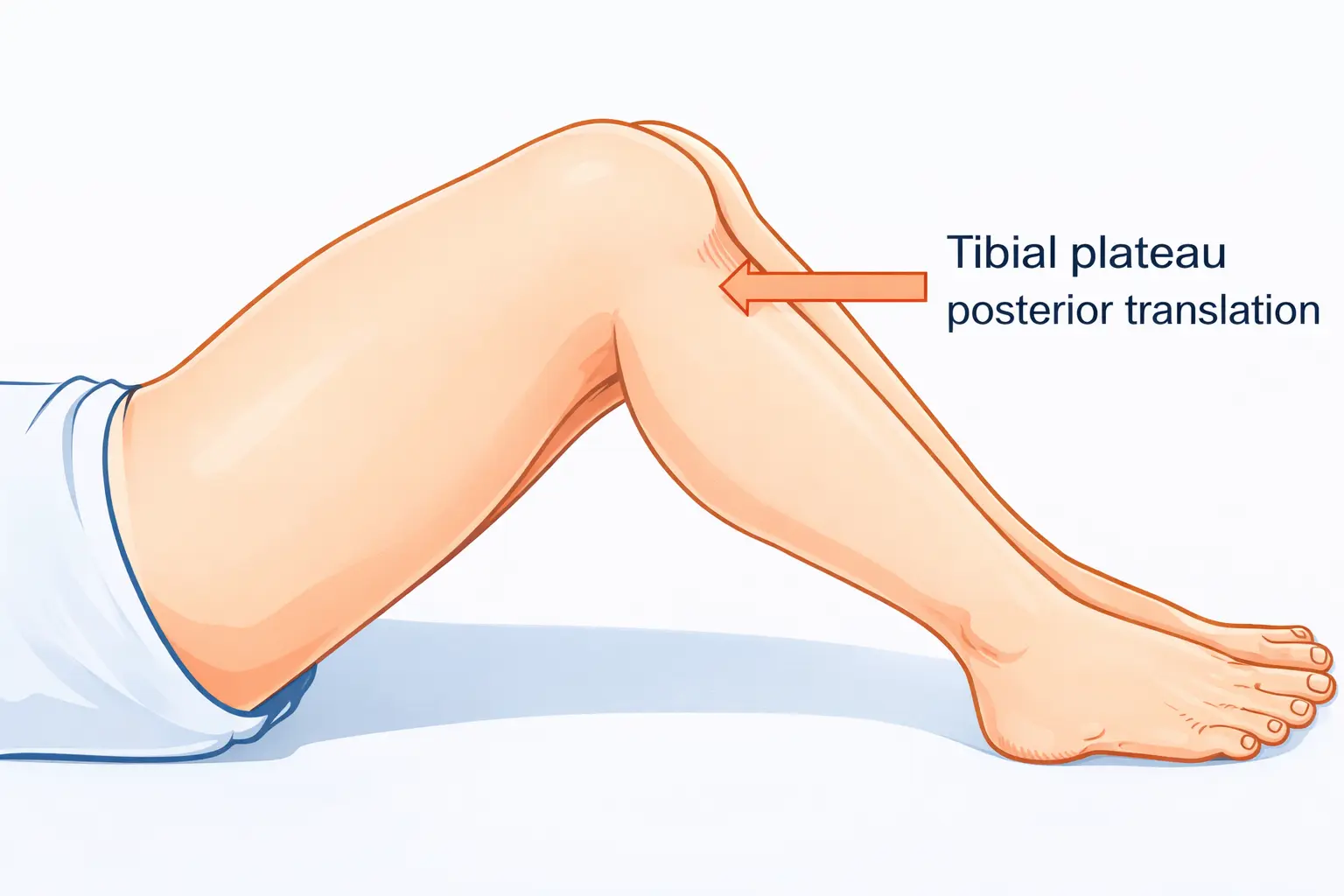 Posterior Sag Sign (Godfrey's Test) Orthopedic Special Test